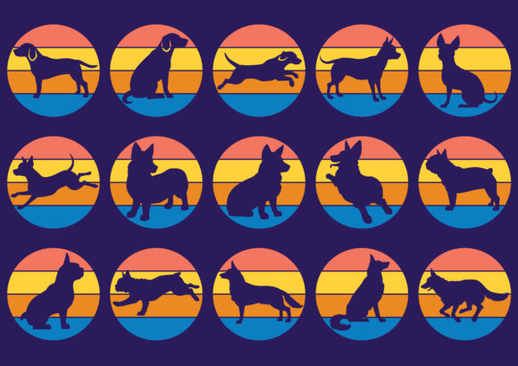 Retro Sunset Dogs Design Set Review