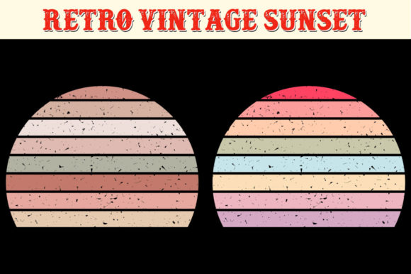 Retro Vintage Striped Sunset Embroidery Review