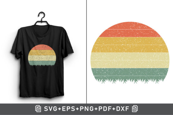 Retro Vintage Sunset Background Review
