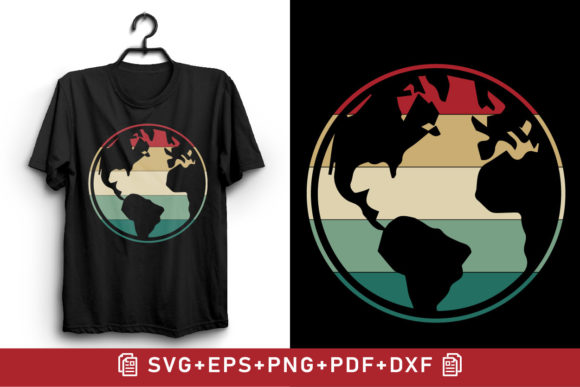Retro Vintage Sunset Global Clipart Review