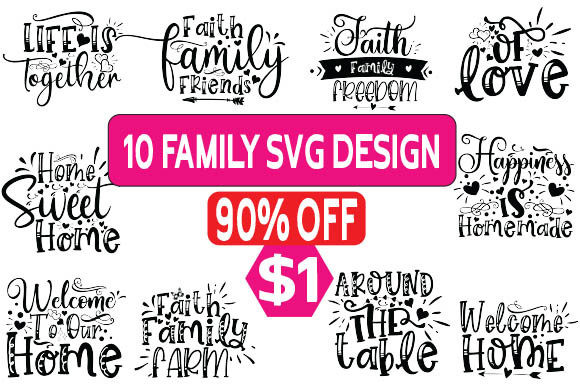 Review: 10 Family SVG T Shirt Design for Real Embroidery