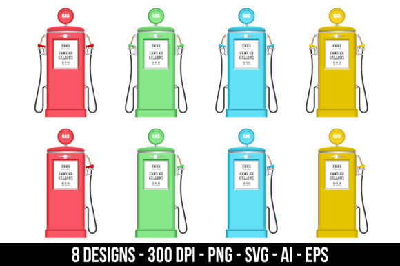 Review: Retro Gas Pump Embroidery Design for Real Projects