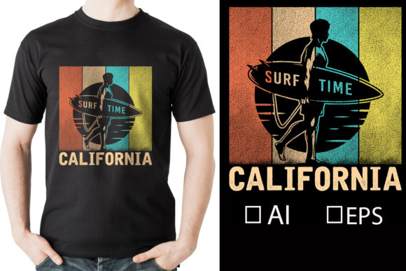 Surf Rider Vintage Retro Style Review for Real Embroidery